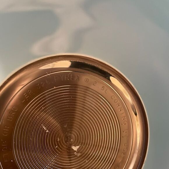 Vintage Pyrex Robin Easter Egg blue mixing bowl #325 2.5L Vintage kitchenware - Picture 5 of 5